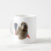 Otterhound vlag koffiemok (Voorkant links)