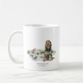 Otterhound | Watercolor Dog & Breed Quote Koffiemok (Links)