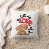 Ottering in Liefde - Schattige Baby shower Valenti Kussen (Deken)