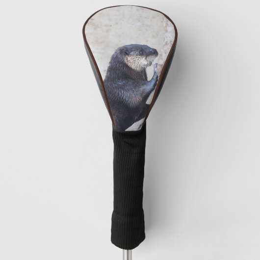 Otterkegelvormig Golfheadcover (Voorkant)
