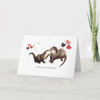 Otterliefde | Otterlijk Verliefd Schattige Groet