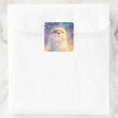 Otterlijk Betoverend Vierkante Sticker (Tas)