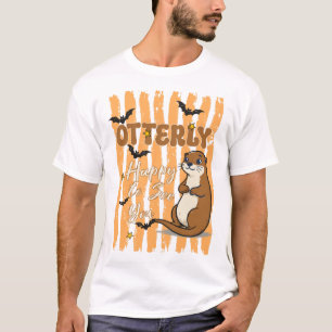 Otterlijk blij om jou te zien Muts Halloween Otter T-shirt