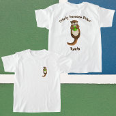 Otterlijk Geweldige Dinker Pickleball Otter T-shirt