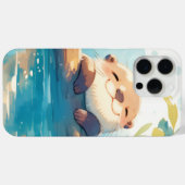 Otterlijk Luie Dag Case-Mate iPhone Case (Achterkant (horizontaal))