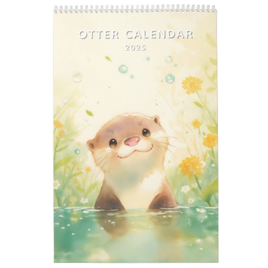 Otterlijk Schattig 2025 Kalender (Hoes)