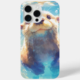 Otterlijk Verrukkelijk Een Wateravontuur iPhone 15 Pro Max Hoesje
