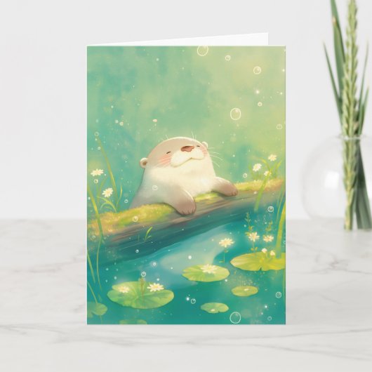 Otterlogboek van de Vrije Tijd Kaart (Voorkant)