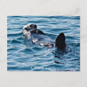 Otterly Lovely Alaska Otter briefkaart