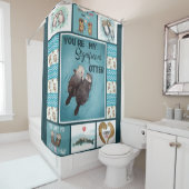Otterly Lover | Absoluut verliefd op u Douchegordijn (In situ)