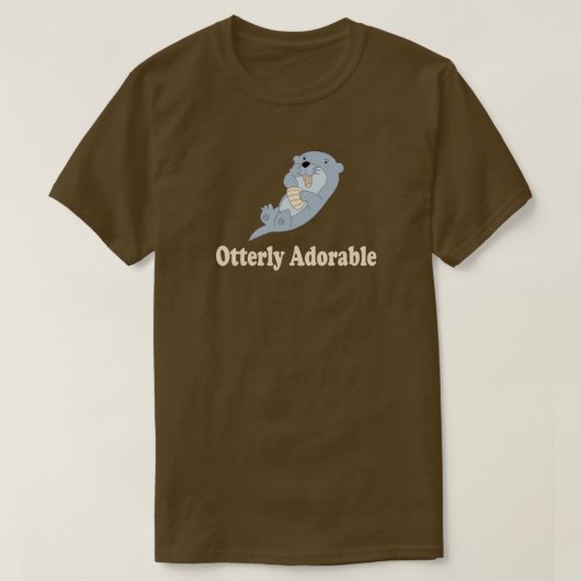 OTTERLY SCHATTIG OTTER SHIRT (Design voorkant)