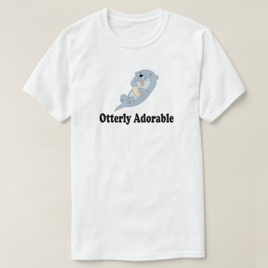 OTTERLY SCHATTIG OTTER SHIRT (Design voorkant)