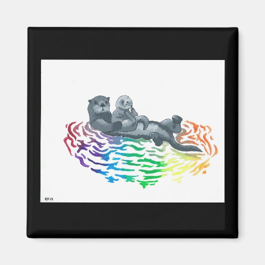 ottermagneet magneet (Voorkant)