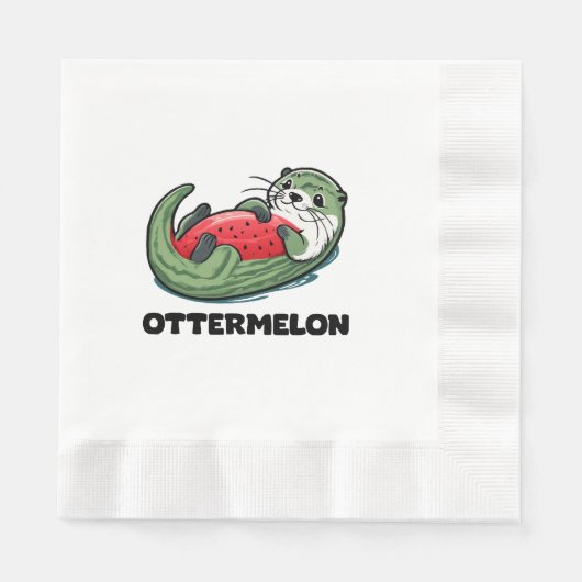 Ottermeloen Servet (Voorkant)