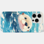 Otterrific Water Frolic Case-Mate iPhone Case (Achterkant (horizontaal))