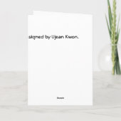 Otter's Birthday Wishes Kaart (Achterkant)