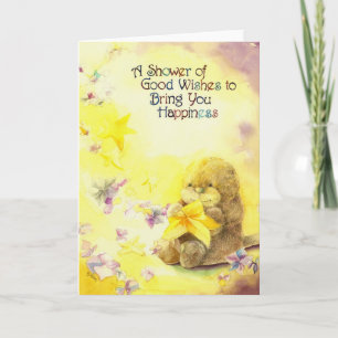 Otter's Birthday Wishes Kaart