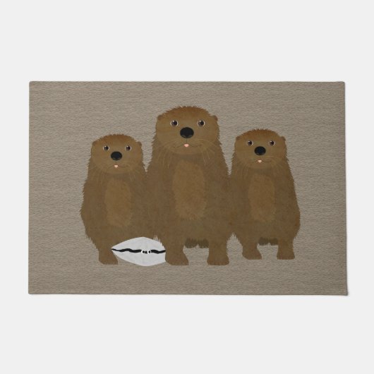 Otters Deurmat (Voorkant)