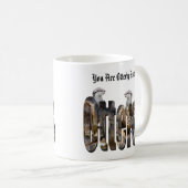 otters en andere verbazingwekkende Logo, Koffiemok (Voorkant rechts)