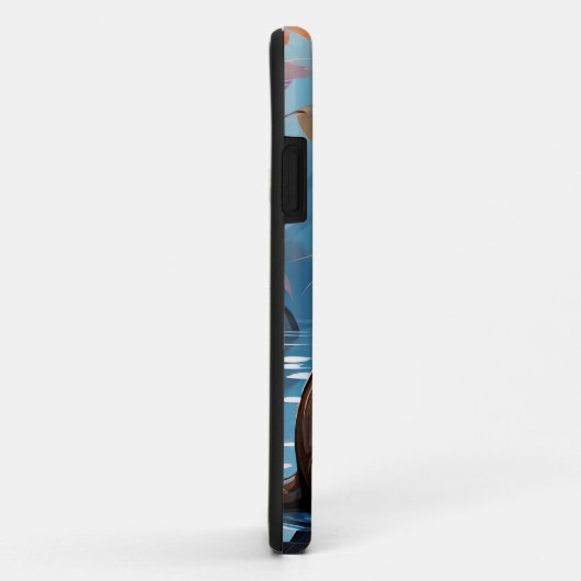 Otters Holding Hands Case-Mate iPhone Case (Achterkant/rechts)