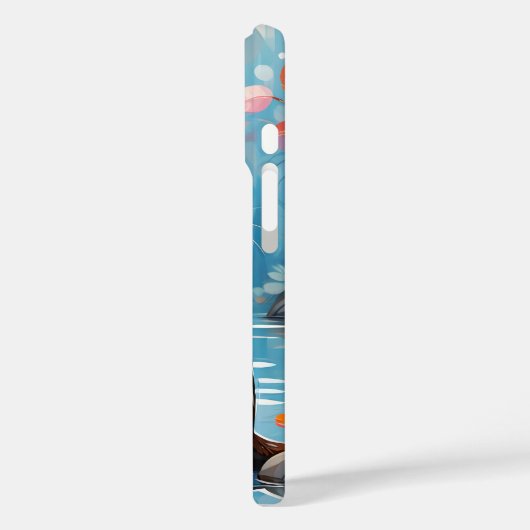 Otters Holding Hands Case-Mate iPhone Case (Achterkant / Links)