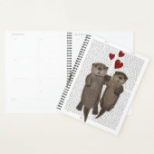 Otters Holding Hands Planner (Display)