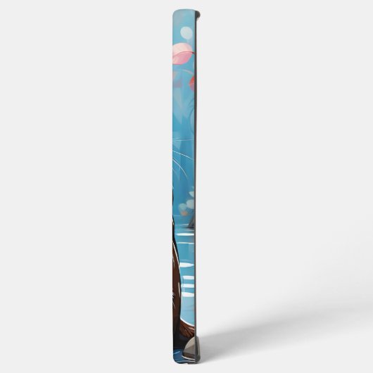 Otters Holding Hands Samsung Galaxy Hoesje (Linkerkant)