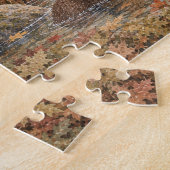 Otters in de herfststroom legpuzzel (Zijkant)