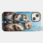 Otters iPhone Hoesje (Achterkant horizontaal)