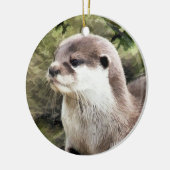 OTTERS KERAMISCH ORNAMENT (Links)