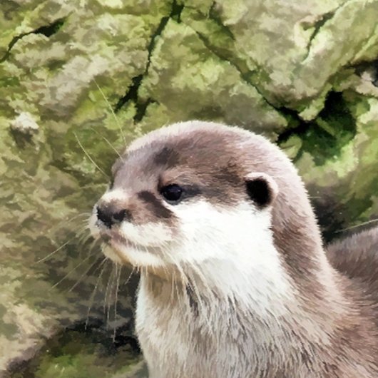 OTTERS KERAMISCH ORNAMENT