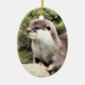 OTTERS KERAMISCH ORNAMENT (Voorkant)