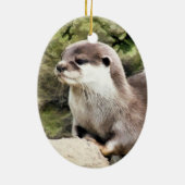 OTTERS KERAMISCH ORNAMENT (Achterkant)