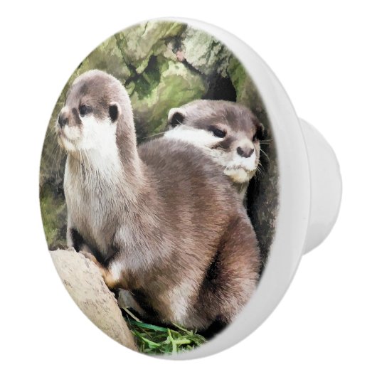 OTTERS KERAMISCHE KNOP (Rechts)