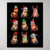 Otters Kerstverlichting Decoratie Grappig Zee Otte (Voorkant)