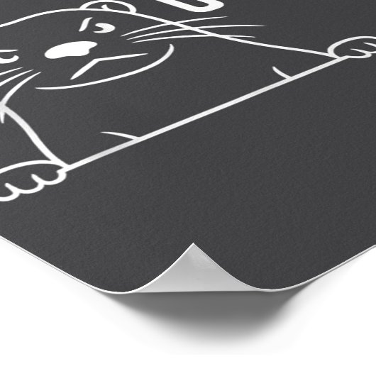 Otters Otter Help Each Otter Funny Otter Quote  Poster (Hoek)