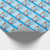 Otter's Pool Party Cadeaupapier (Hoek)