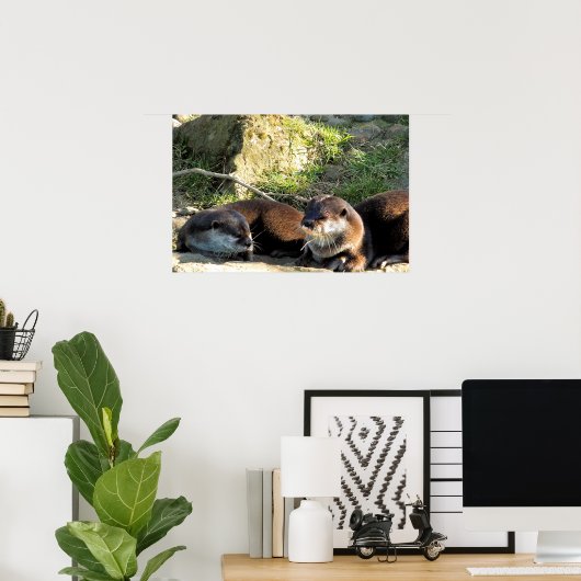 OTTERS POSTER (Thuiskantoor)