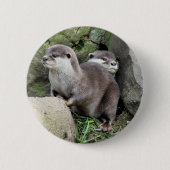 OTTERS RONDE BUTTON 5,7 CM (Voorkant)