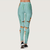 Otters Swimming Leggings (Achterkant)