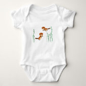Otters Swimming Romper (Voorkant)