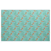 Otters Swimming Stof (Fat Quarter)