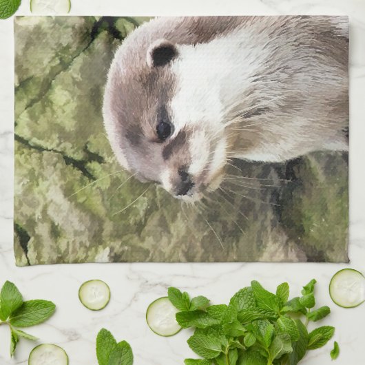 OTTERS THEEDOEK (Gevouwen)