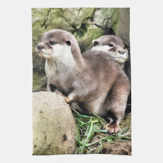 OTTERS THEEDOEK (Verticaal)