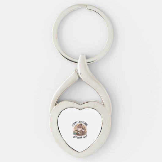 Ottery Expression Schattigee luiheid en Baby Sleutelhanger (Voorkant)