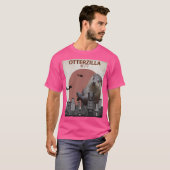 Otterzilla - Giant Otter Monster T-shirt (Voorkant volledig)