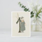  Ottilia Adelborg Bloemgetal - 1 Briefkaart (Staand voorkant)