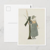  Ottilia Adelborg Bloemgetal - 1 Briefkaart (Voorkant / Achterkant)