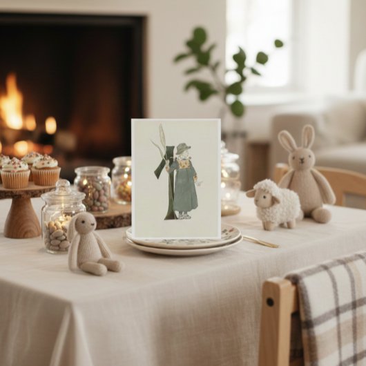 Ottilia Adelborg Bloemgetal - 1 Briefkaart