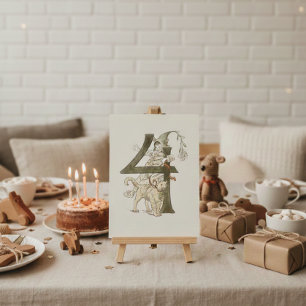  Ottilia Adelborg Bloemgetal - 4 Briefkaart